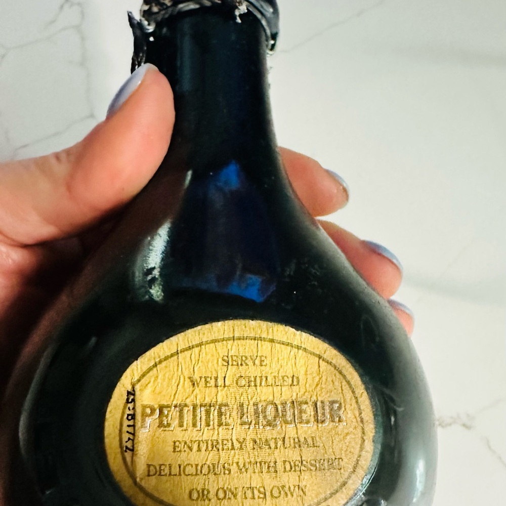 Vintage bottle of Moet never opened